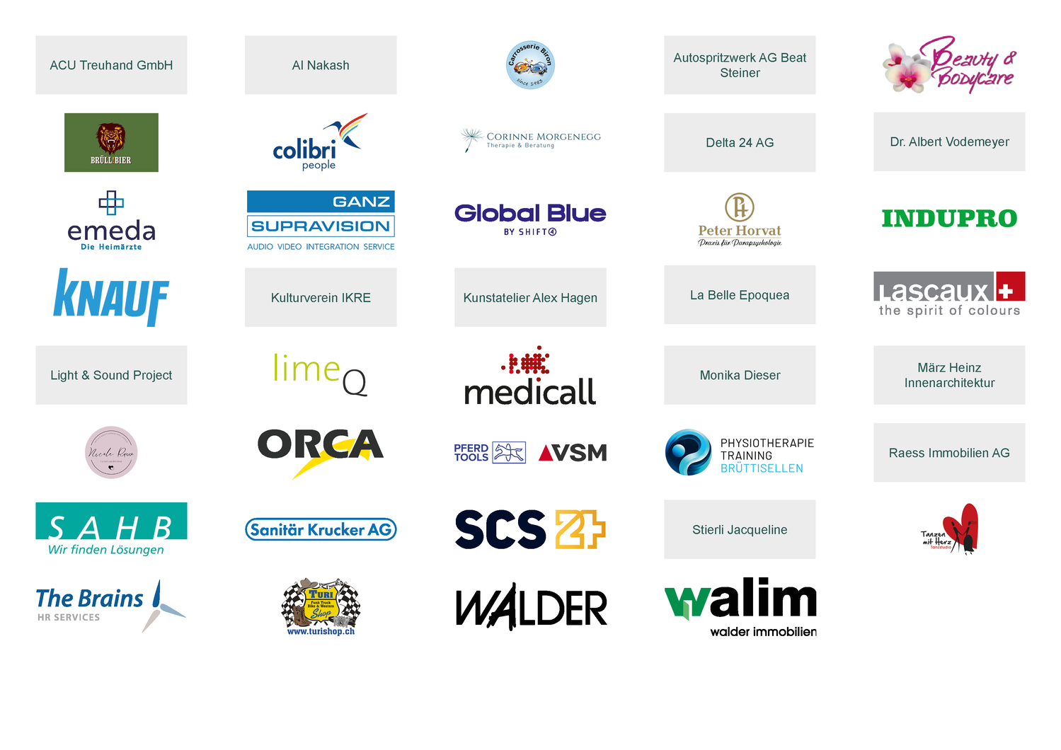 Aktuelle Mieter Bild/Logos